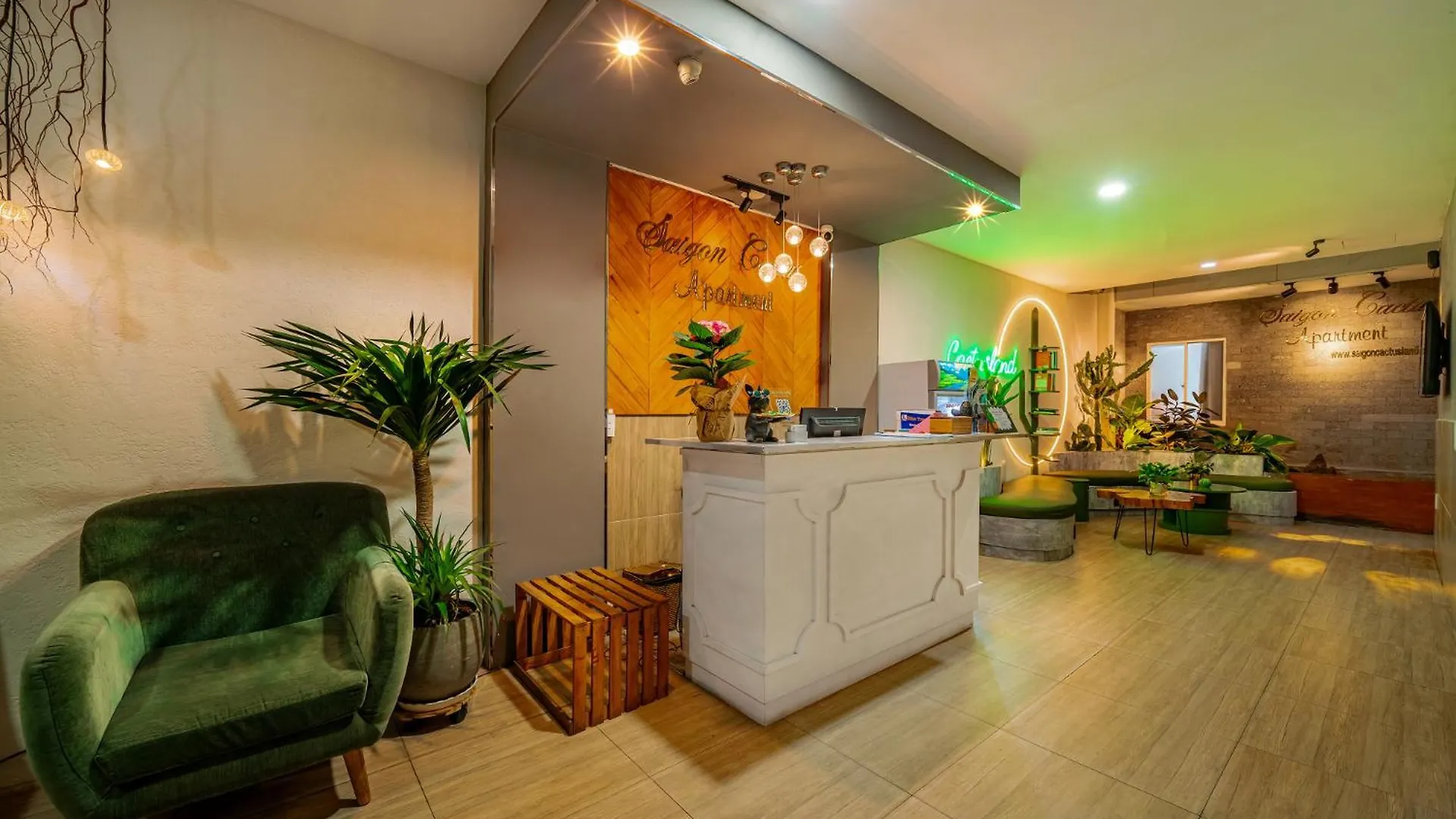Hotel apartamentowy Cactusland Hotel & Apartment Ho Chi Minh